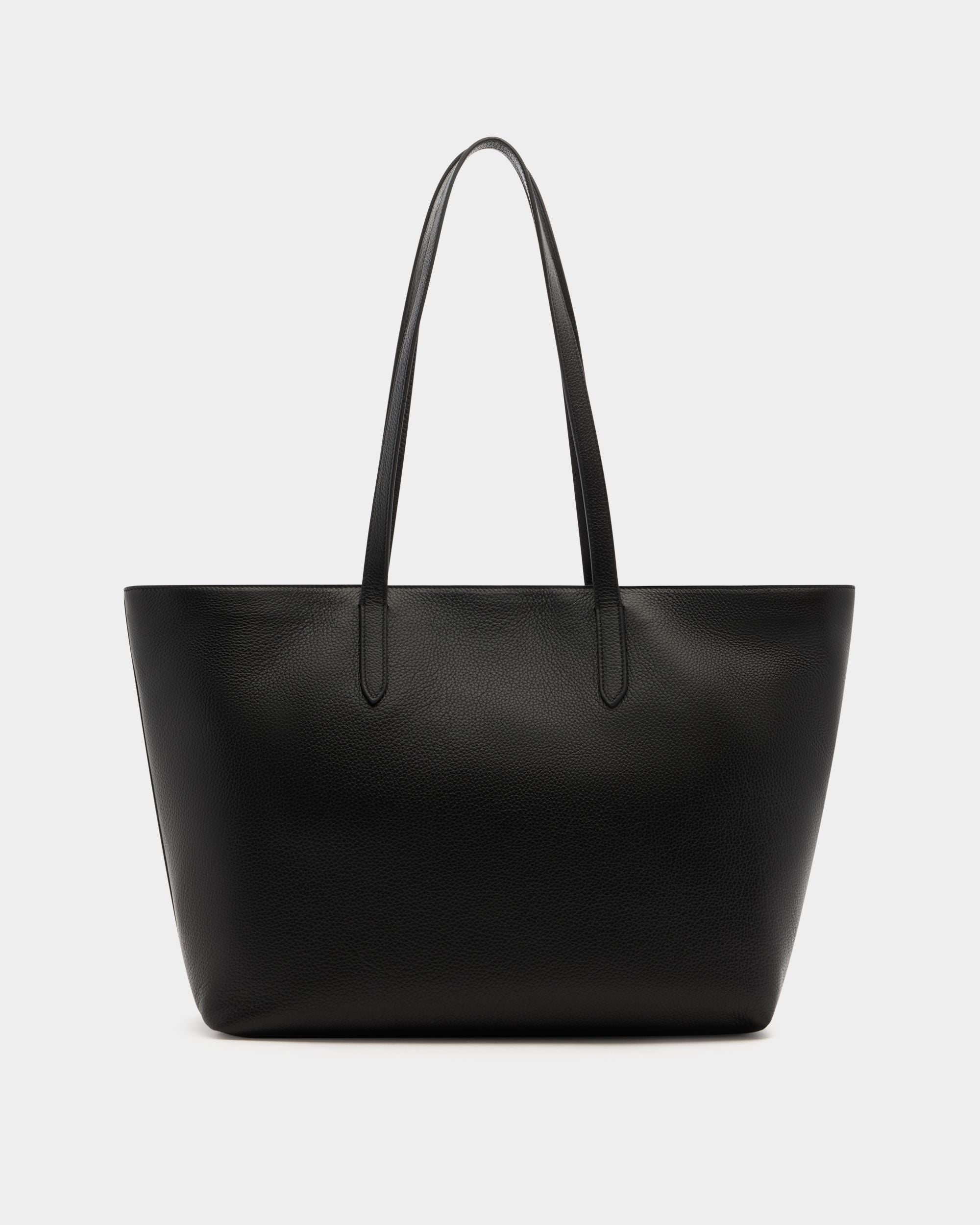 Bally Global - Tote Hera aus genarbtem Leder in Schwarz - Black