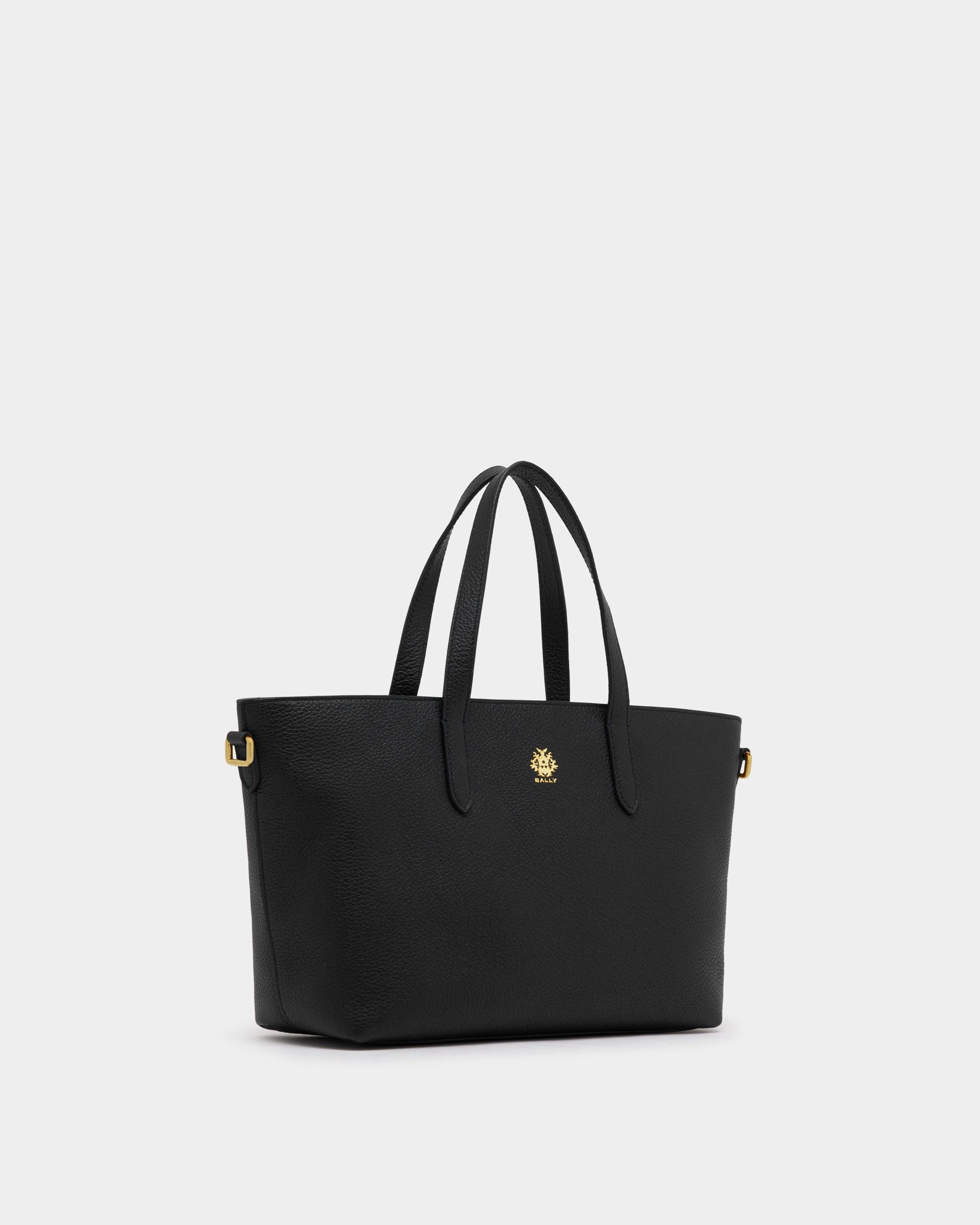 Bally Global - Tote Hera aus genarbtem Leder in Schwarz - Black