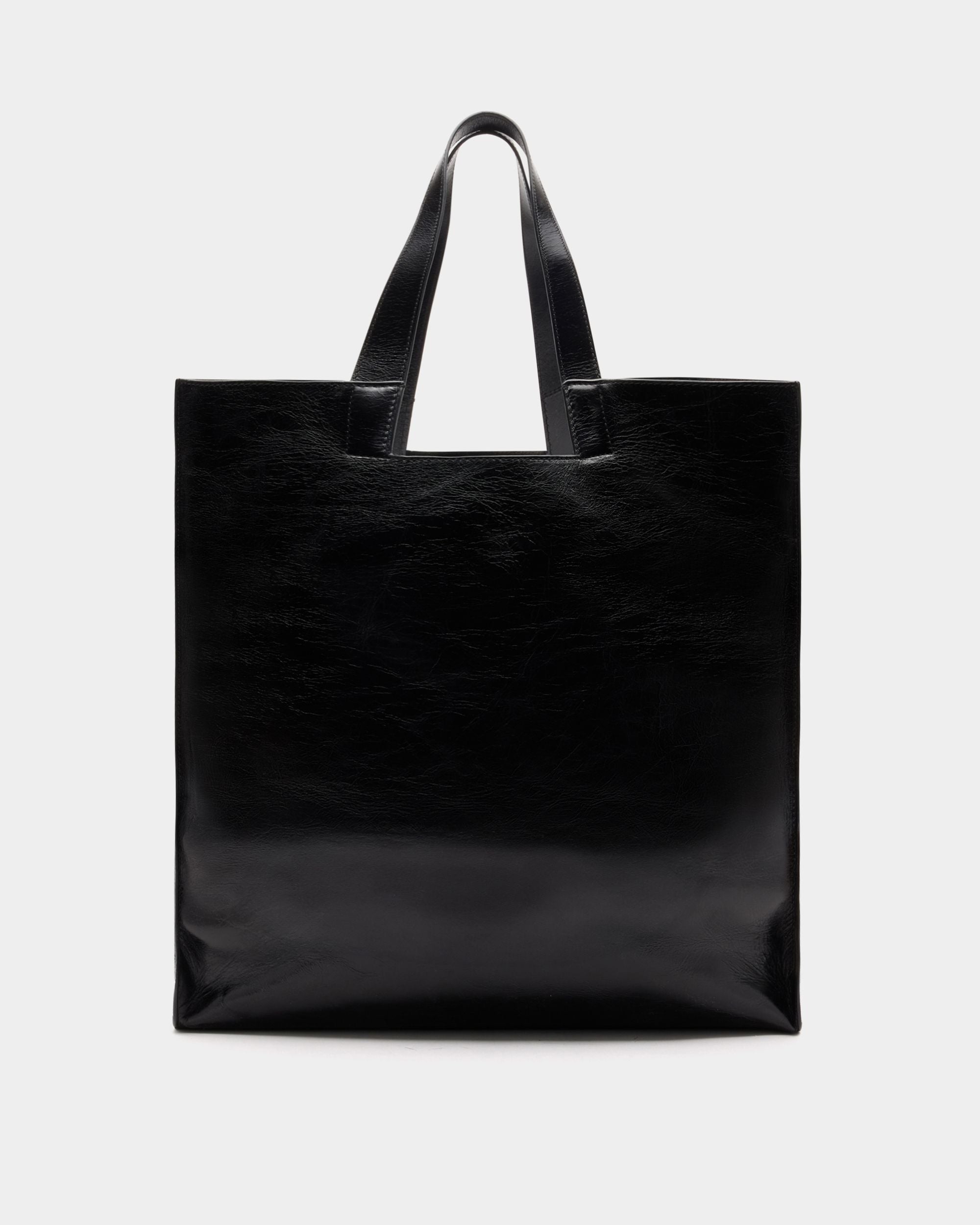 Bally Global - Easy Bally Tote Bag in Black Leather - Black