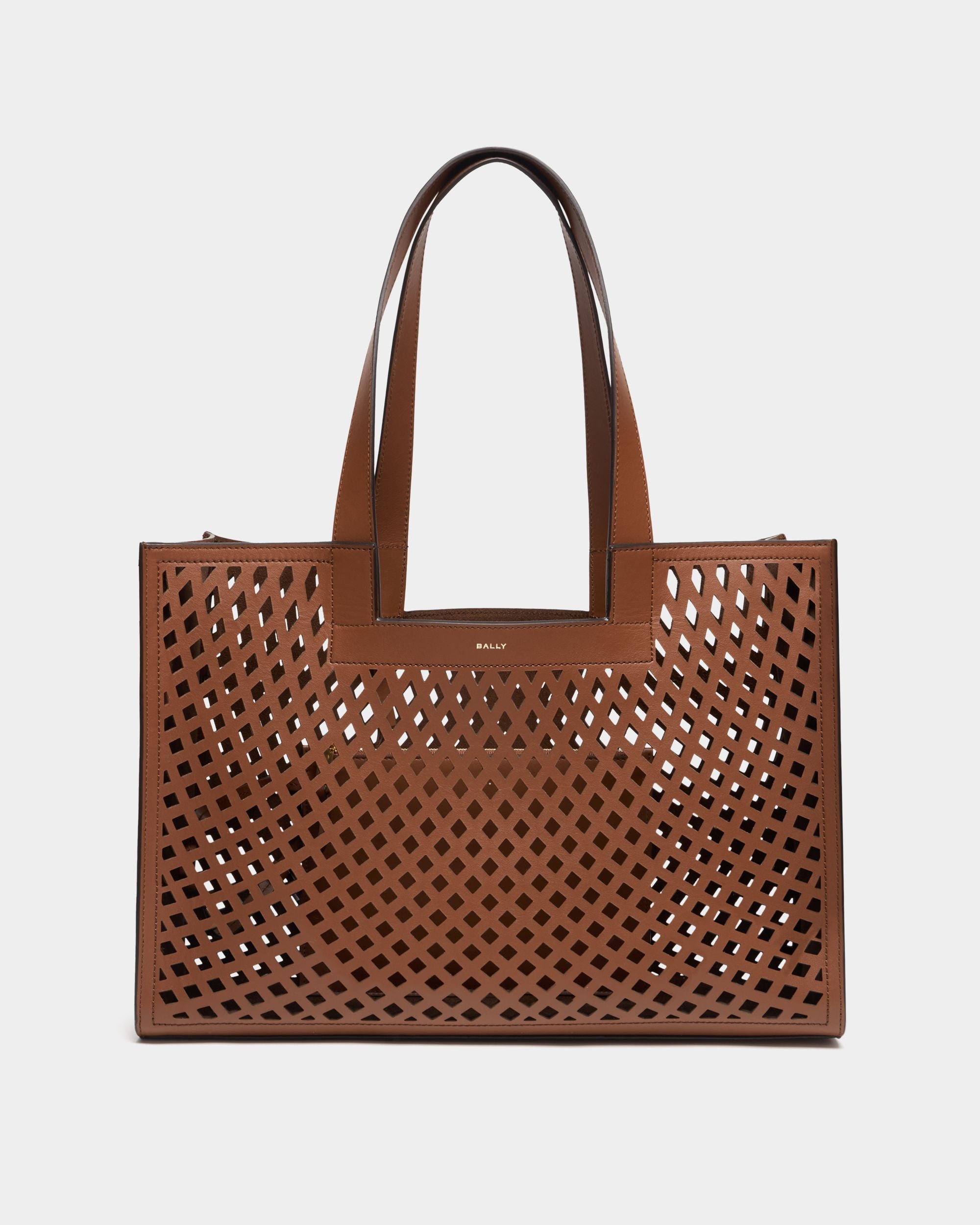 Bally Global - Easy Bally Tragetasche aus Leder in Braun - Brown