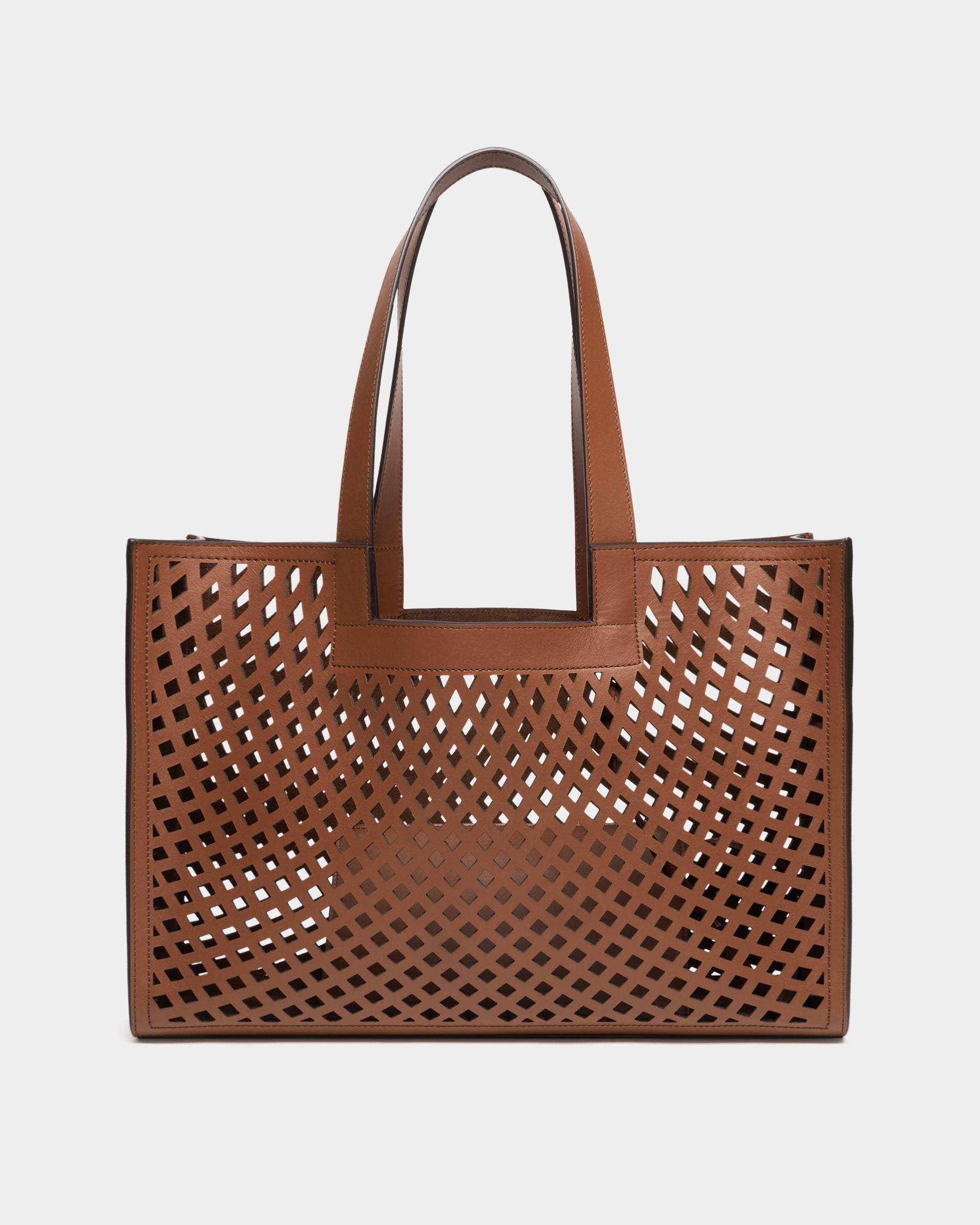 Bally Global - Easy Bally Tragetasche aus Leder in Braun - Brown