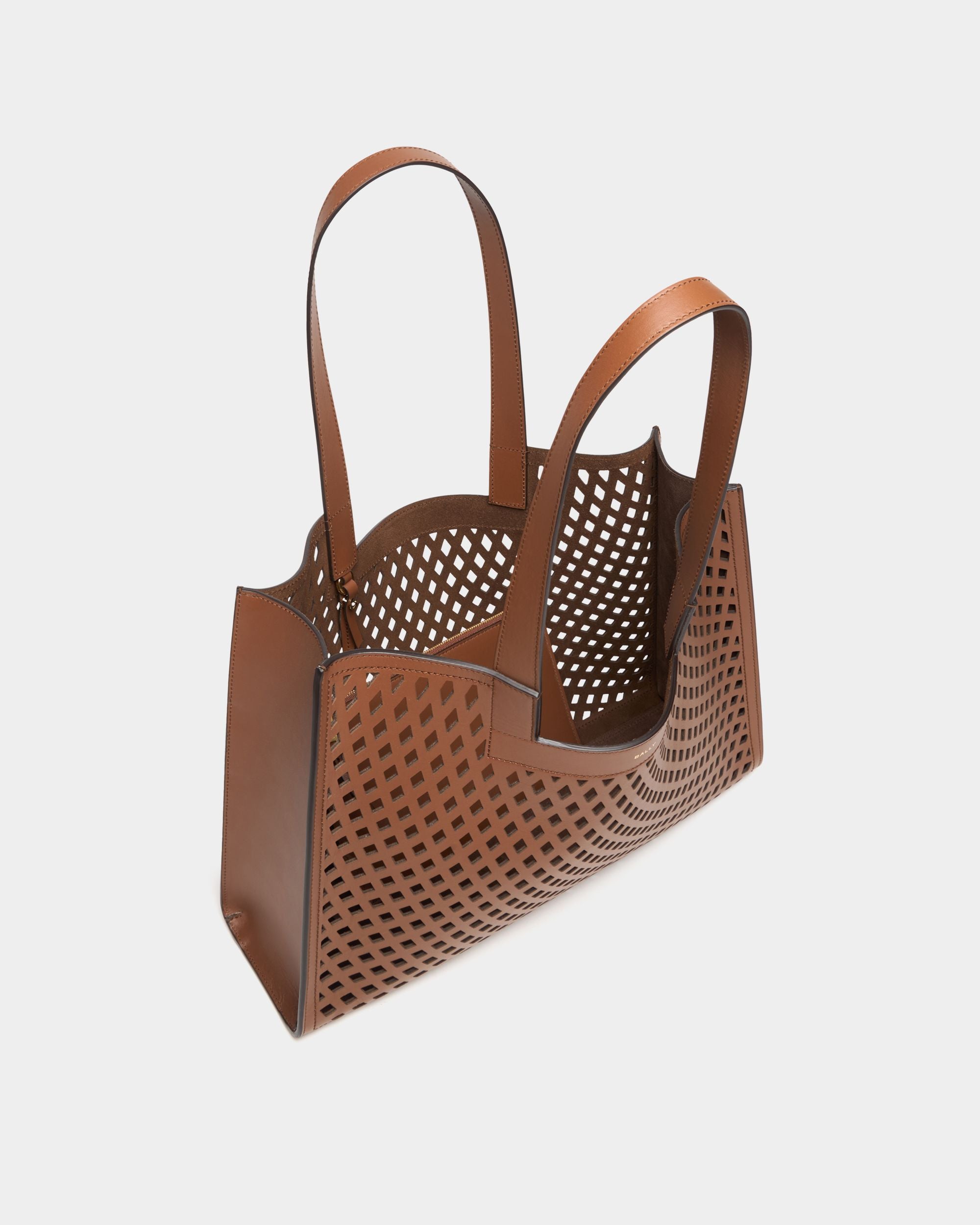 Bally Global - Easy Bally Tragetasche aus Leder in Braun - Brown
