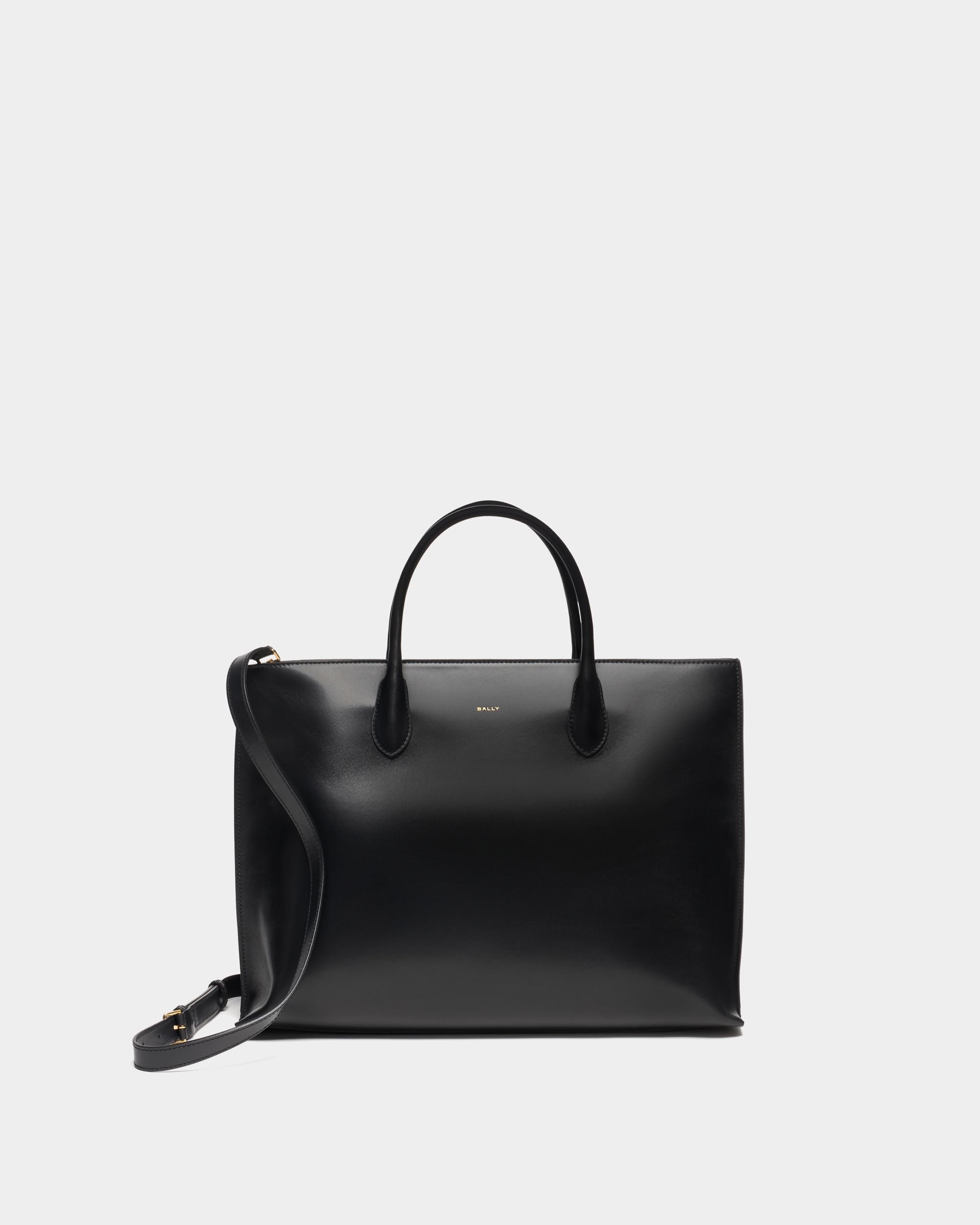 Bally Global - Sac cabas Althea en cuir noir - Noir