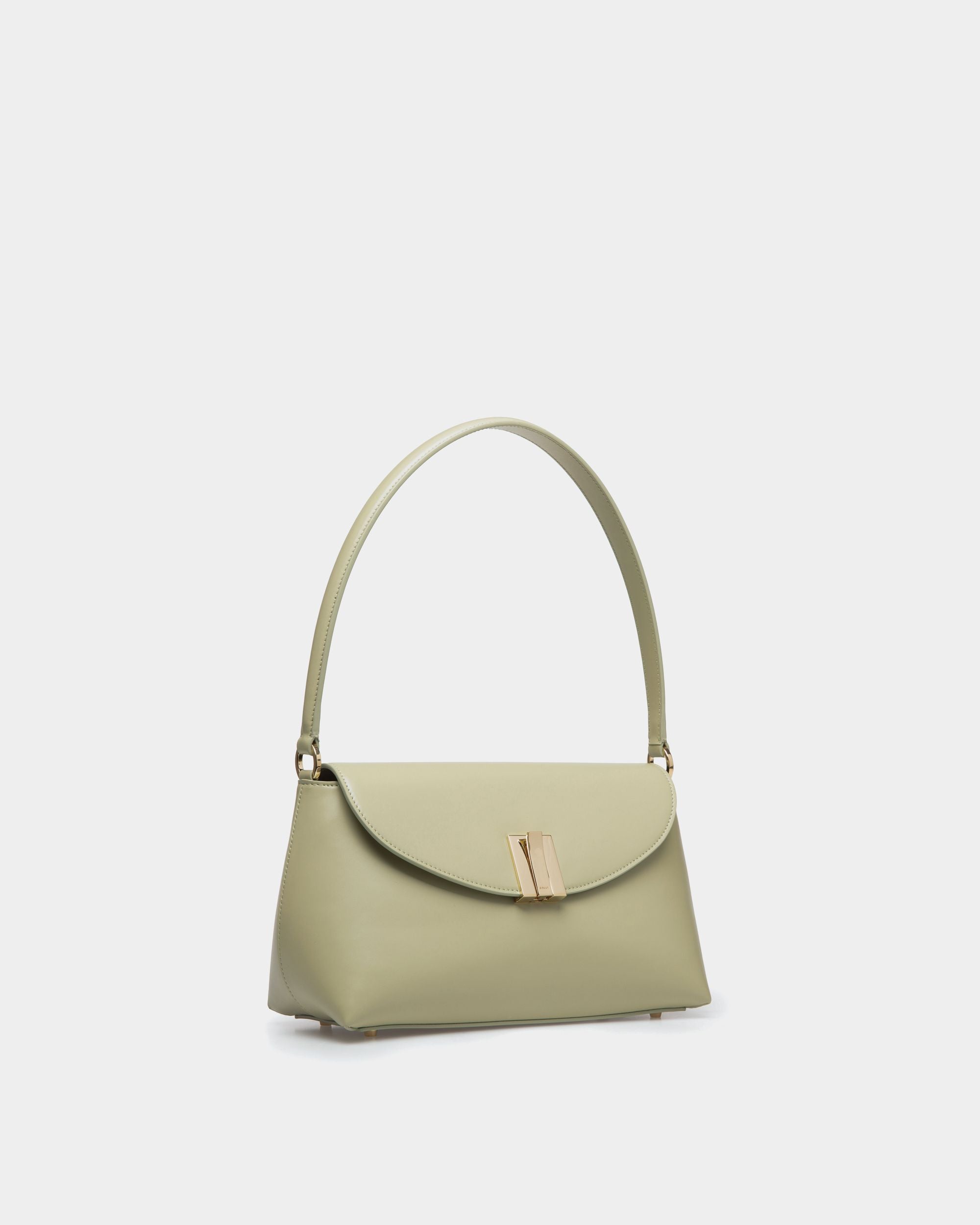 Bally Global - Bolso De Mano Pequeño Ollam De Piel Light Green - Verde