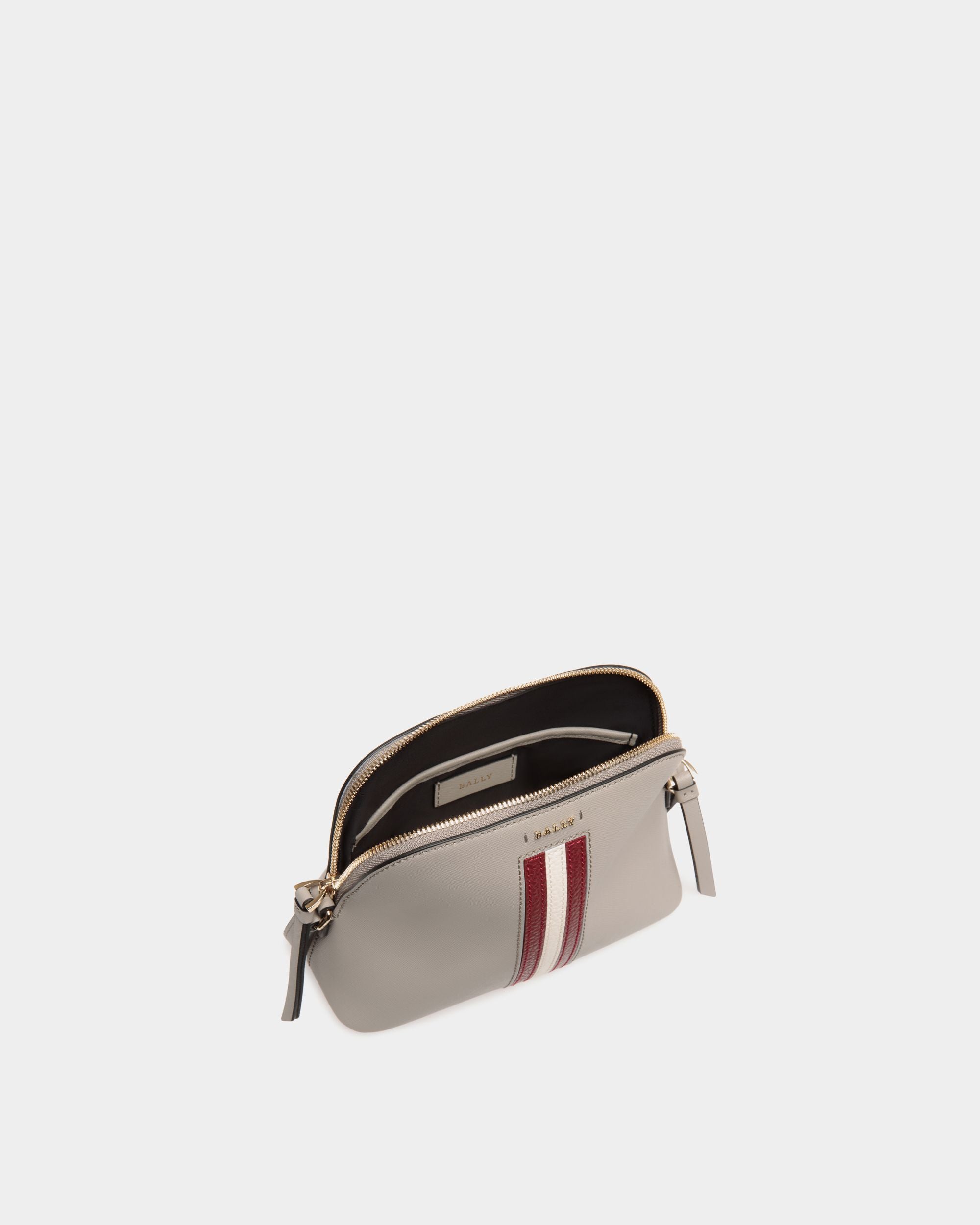 Bally Global - Sac À Bandoulière En Cuir Gaufré Beige - Beige