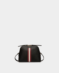 Mini Bag Aus Geprägtem Leder In Schwarz