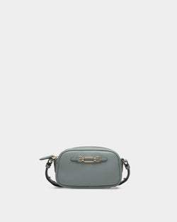 Mini Bag in Grey Leather
