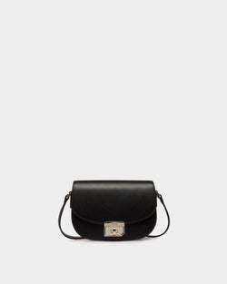 Mini Bag in Black Embossed Leather