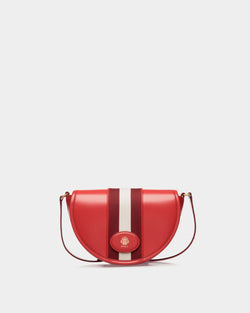 Signature Mini Bag In Red Leather
