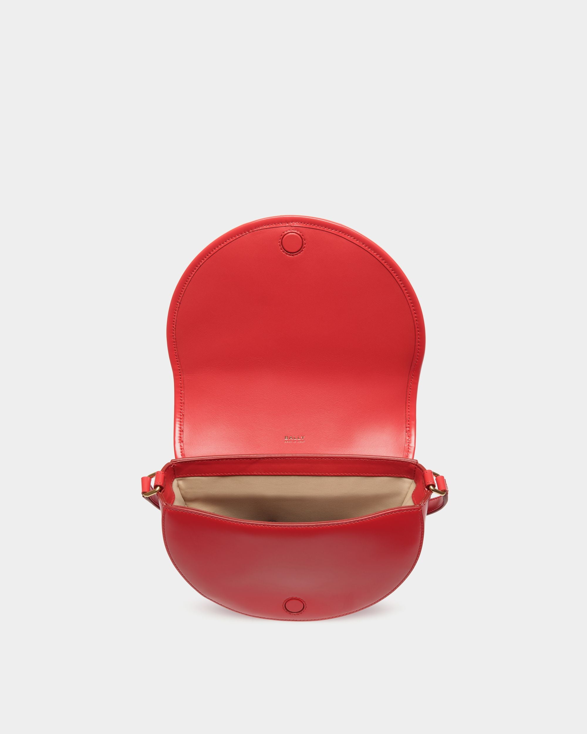 Bally Global - Signature Mini Bag In Red Leather - Red