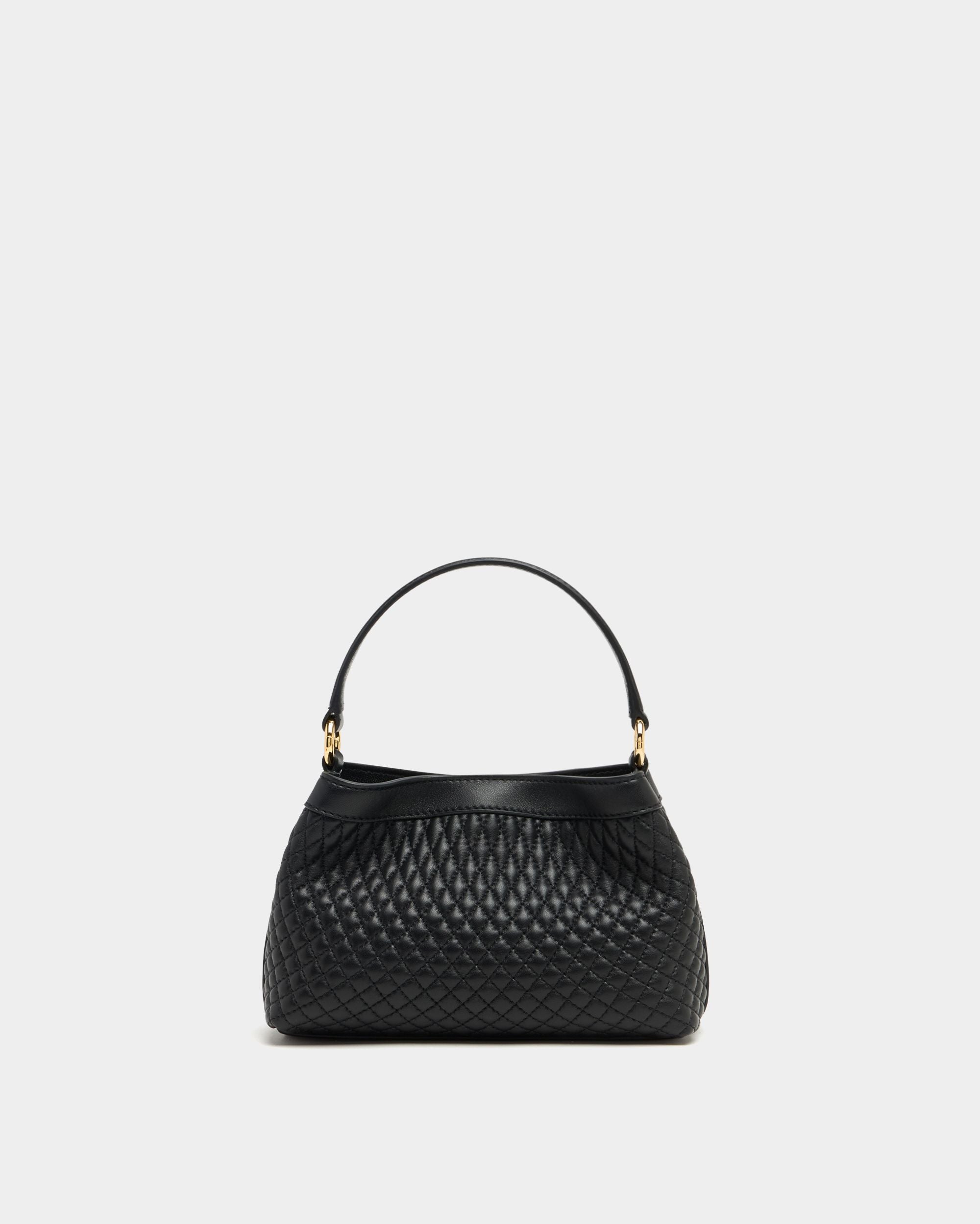Bally Global - Lock Me Minibag In Black Quilted Leather - Black