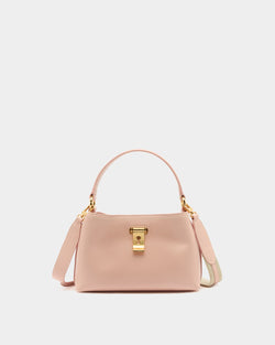 Lock Me Minibag in Dusty Petal Leather
