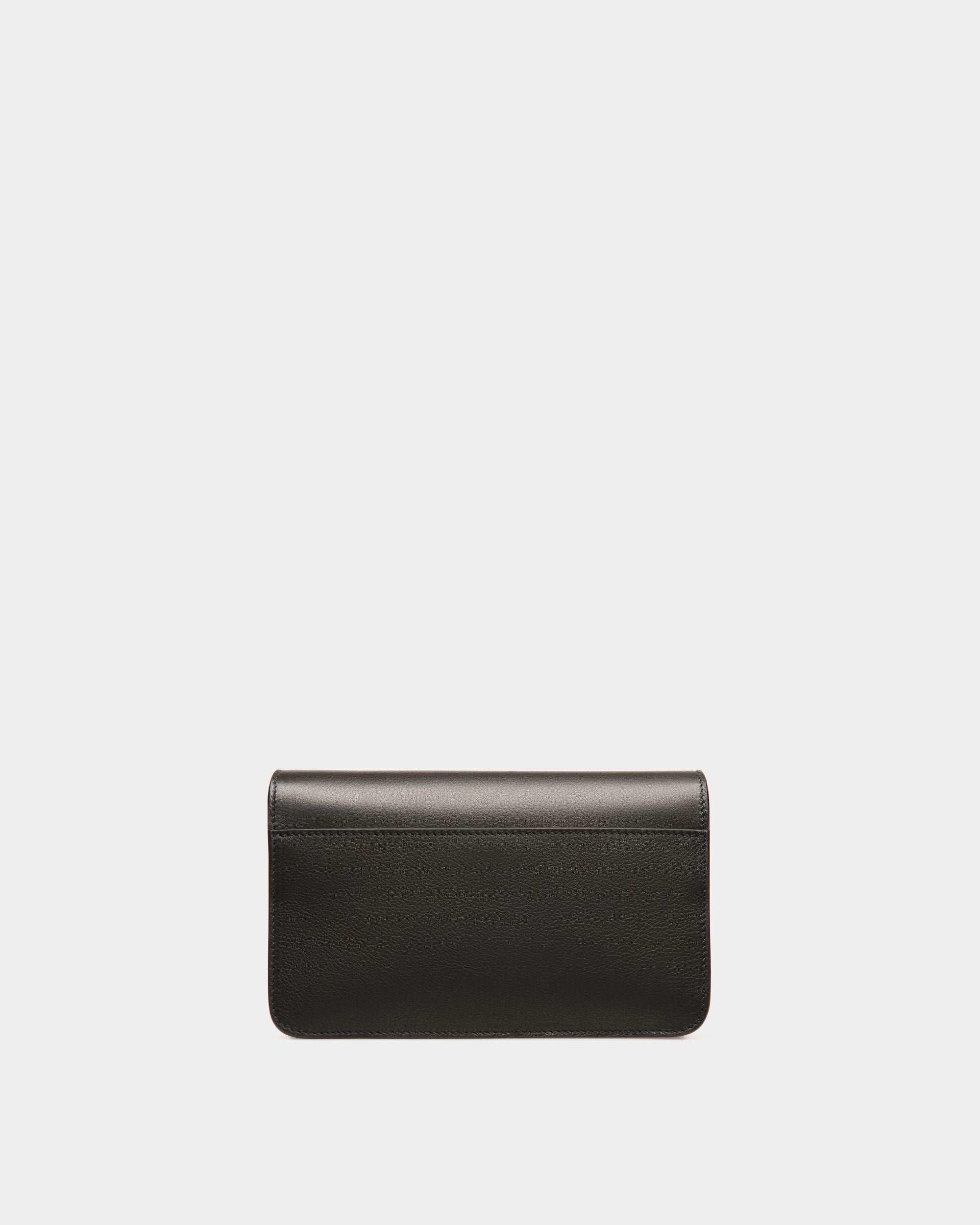 Bally Global - Logo Crossbody In Black Leather - Negro