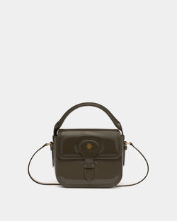 Beckett Minibag In Green Brushed Leather