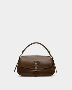 Beckett Shoulder Bag in Marron Glacé Leather