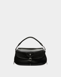 Beckett Shoulder Bag in Black Leather