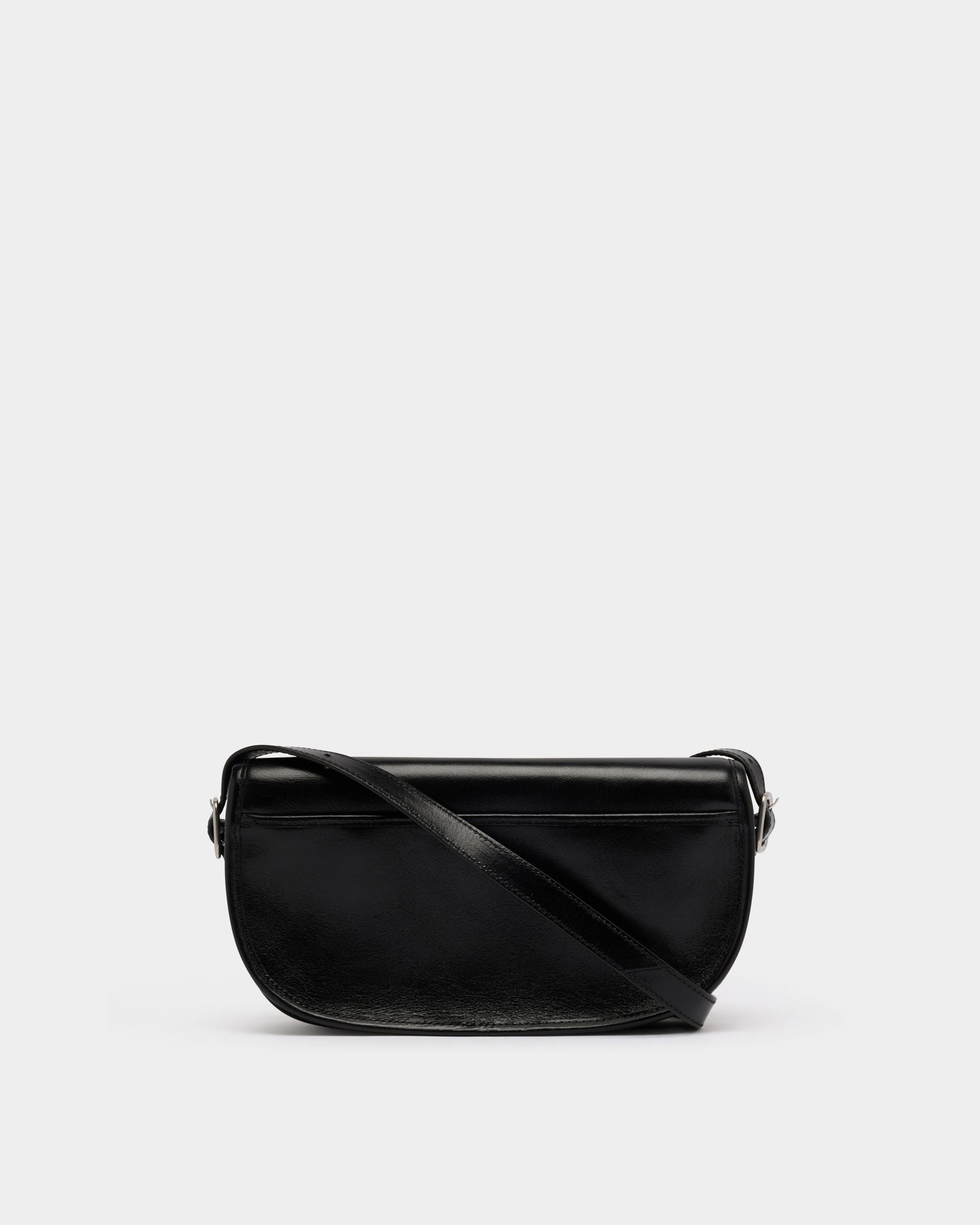 Bally Global - Bandolera Beckett De Piel Negra - Negro