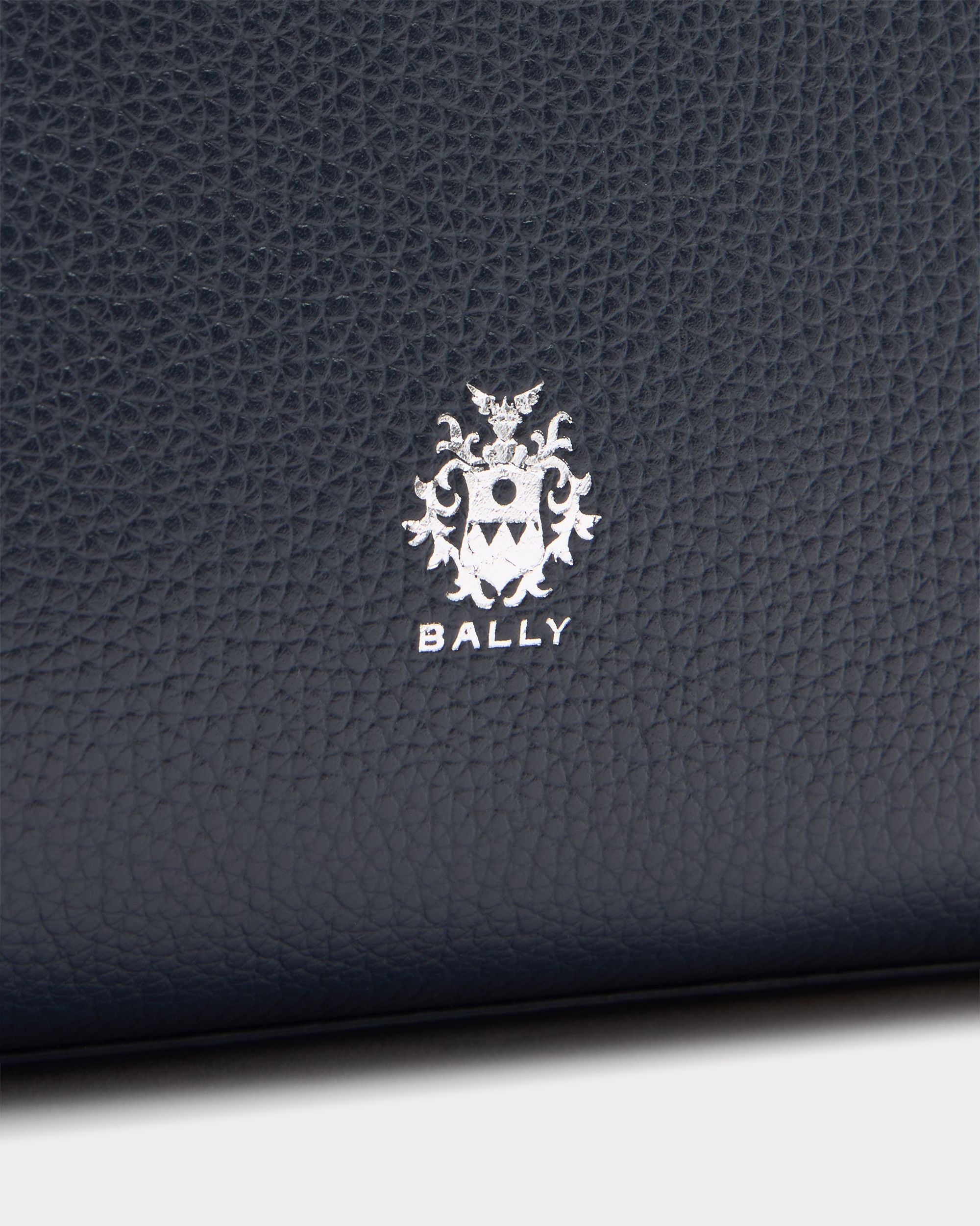 Bally Global - Hera Hobo Bag in Navy Blue Leather - Blue