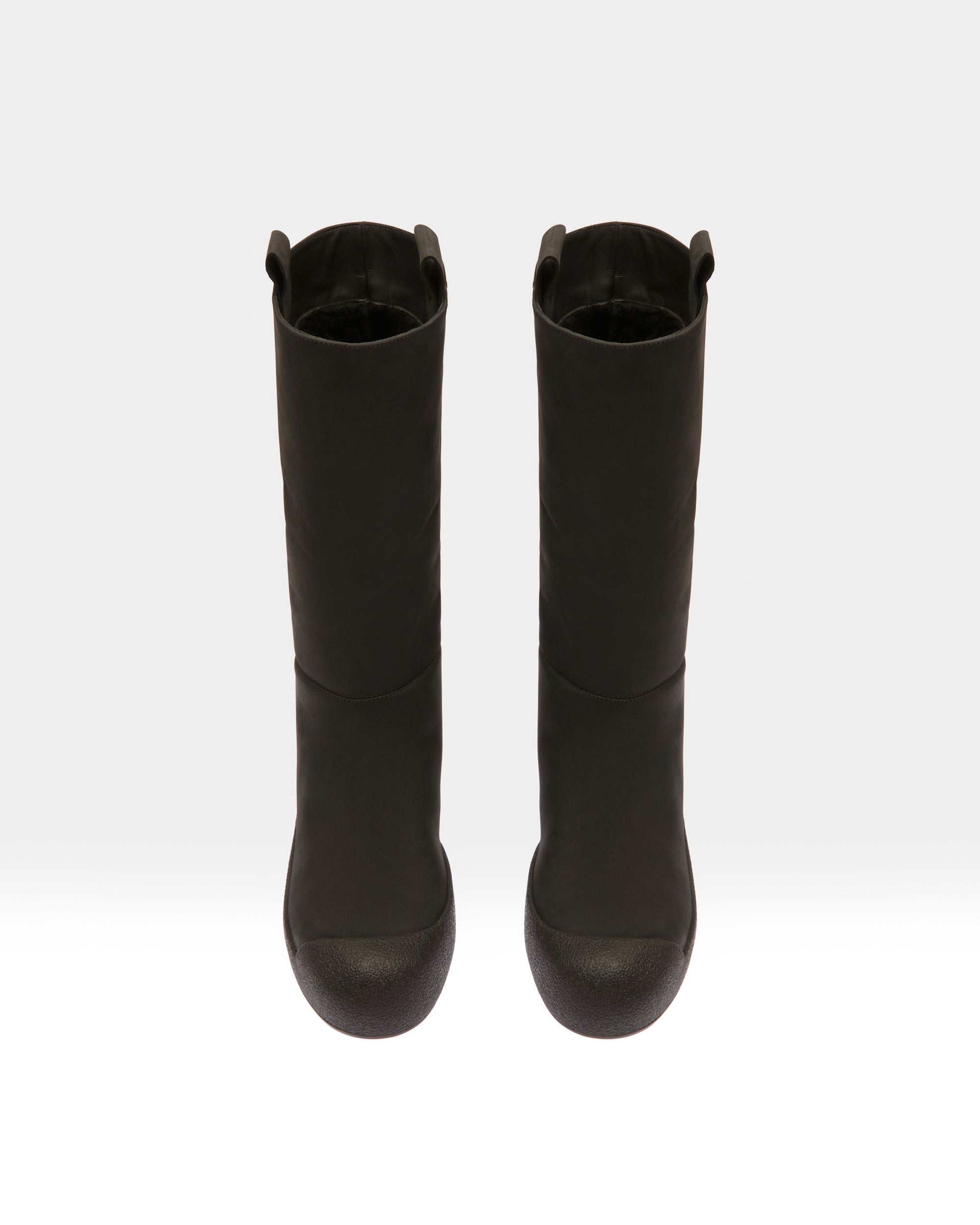 Bally Global - Jackson Leather Long Boots In Black - Black
