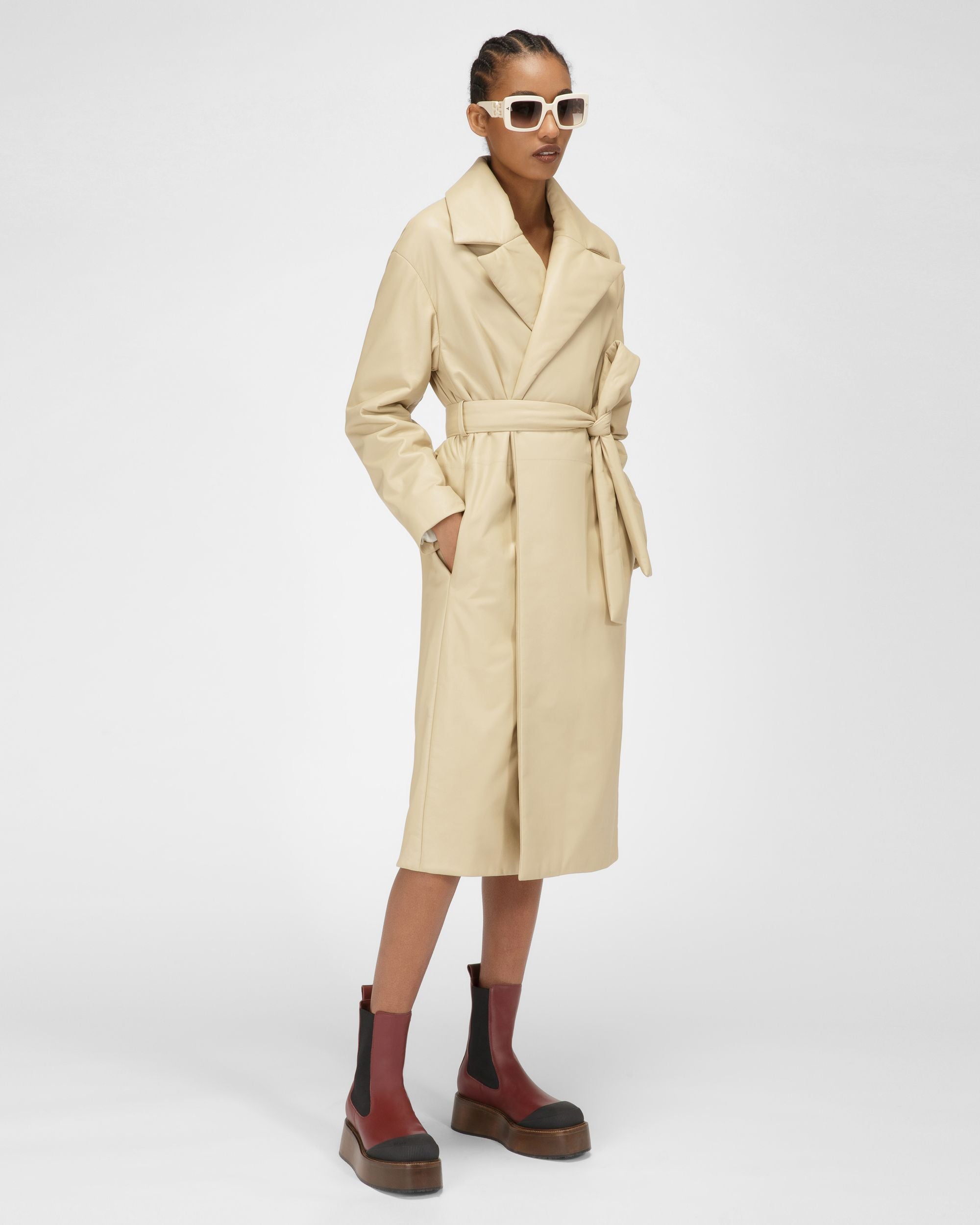 Bally Global - Ilene Leather Booties In Heritage Red - Red