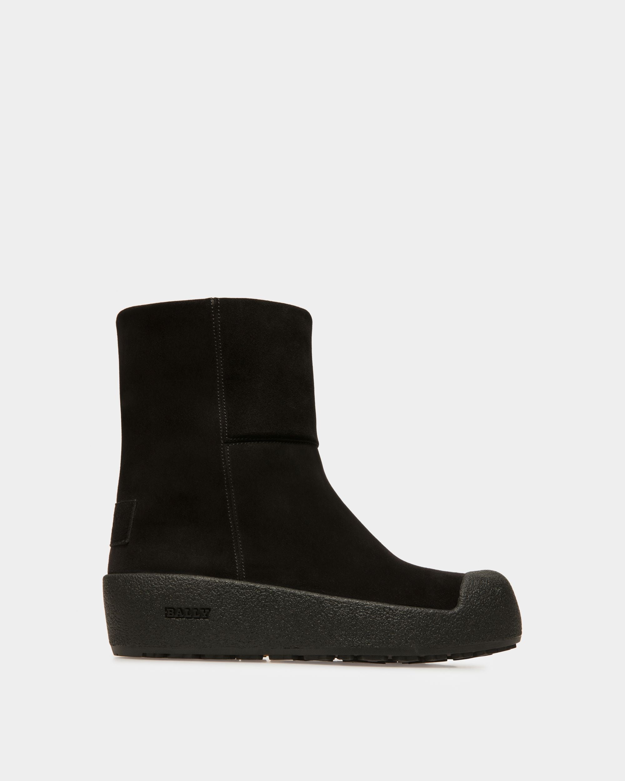 Bally Global - Gstaad Leather Booties In Black - Black