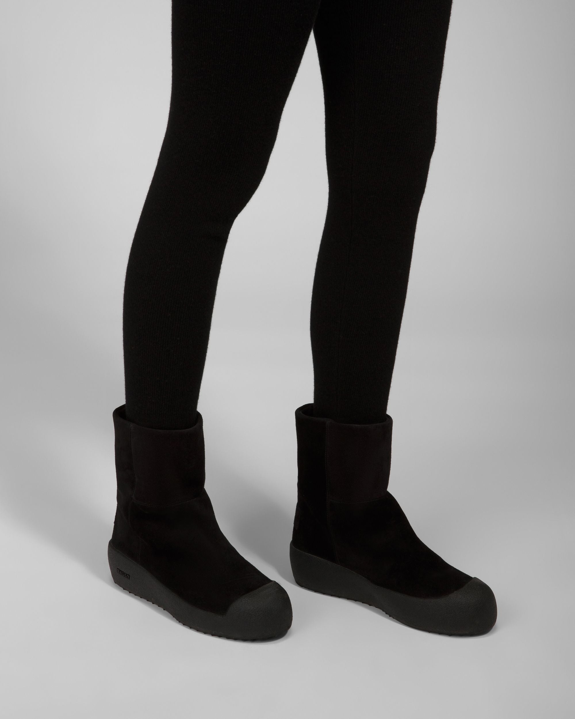 Bally Global - Gstaad Leather Booties In Black - Black