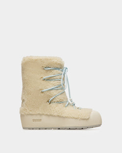 Curling Collection Boot in Natural Shearling