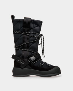 Frei Boot In Black Nylon