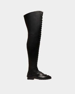 Plume Boot In Black Leather
