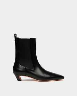 Sylt Bootie In Black Leather