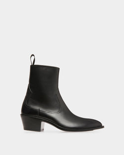 Vegas Boots In Black Leather