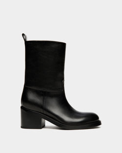 Peggy Bootie In Black Leather