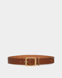 Glen 40mm Belt in Brown Leather
