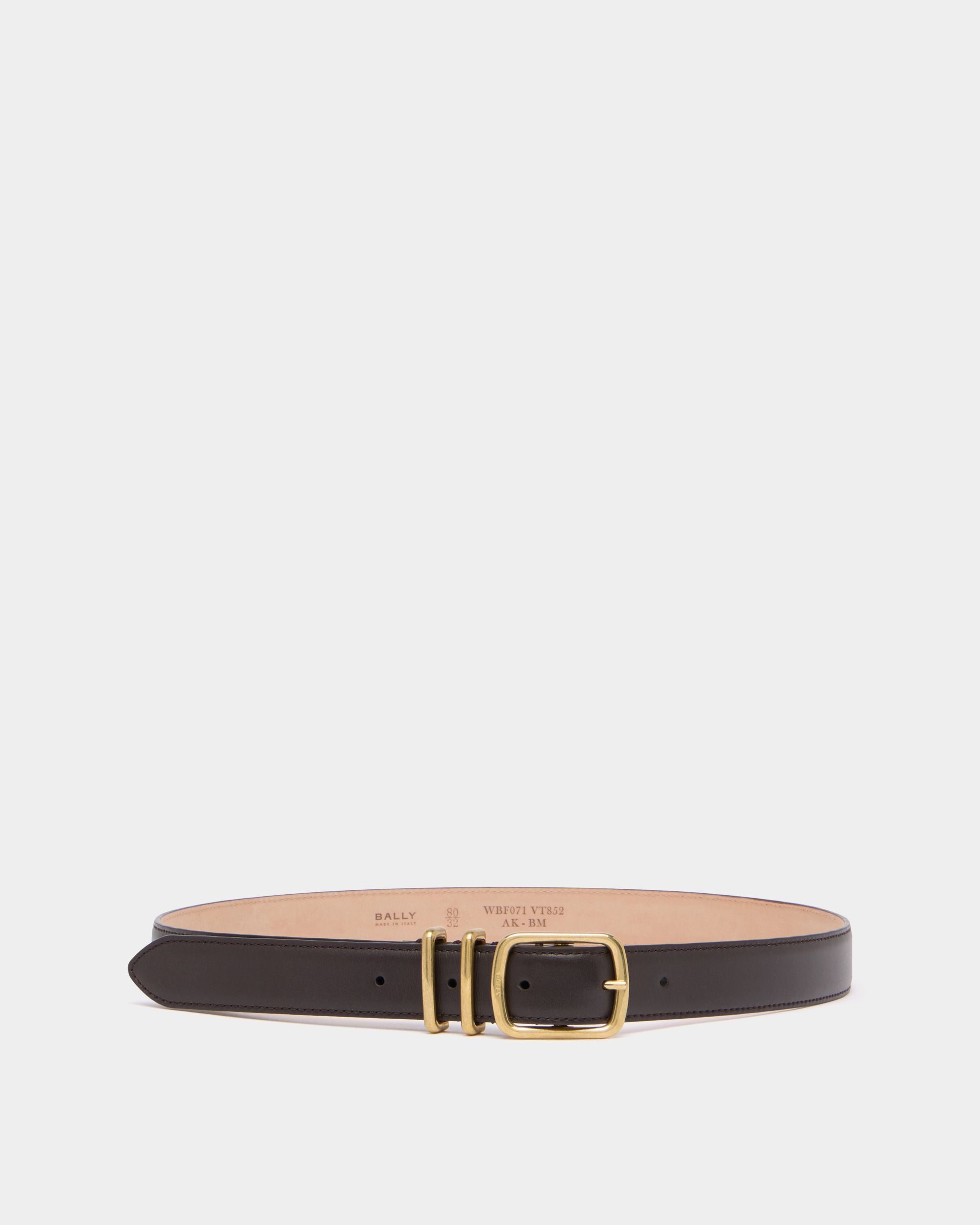 Bally Global - Orson 25 mm Belt in Ebano Leather - Brown