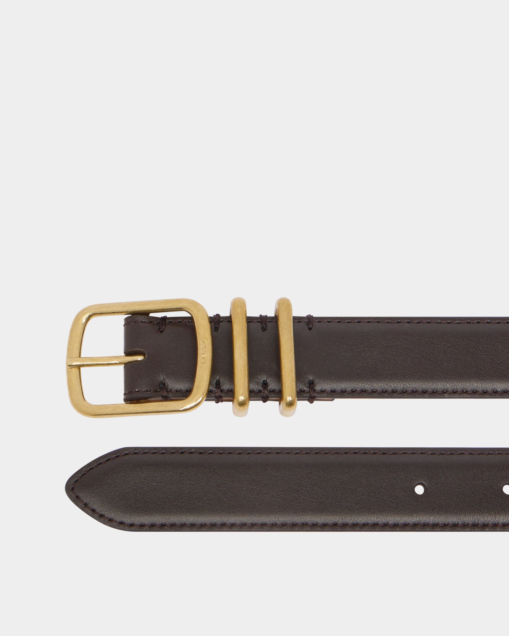 Bally Global - Orson 25 mm Belt in Ebano Leather - Brown