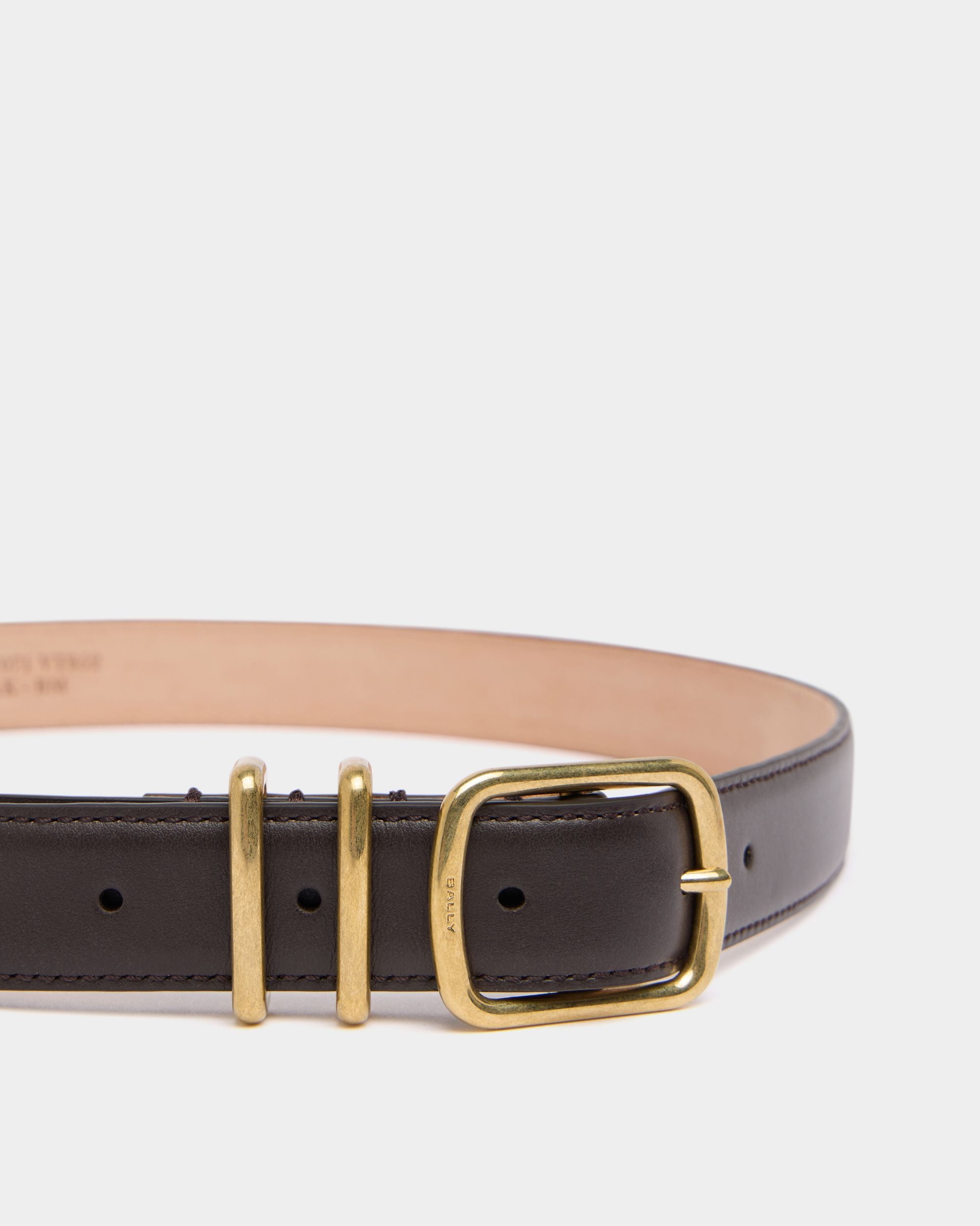 Bally Global - Orson 25 mm Belt in Ebano Leather - Brown