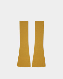 Curling Collection Legwarmers in Camel Cashmere