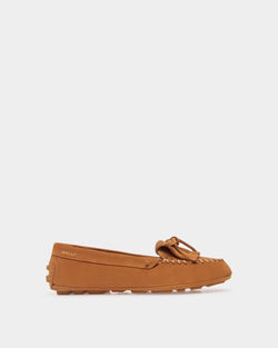 Kerbs Driver in Brown Suede