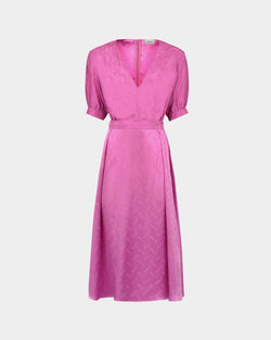 Pink Midi Dress