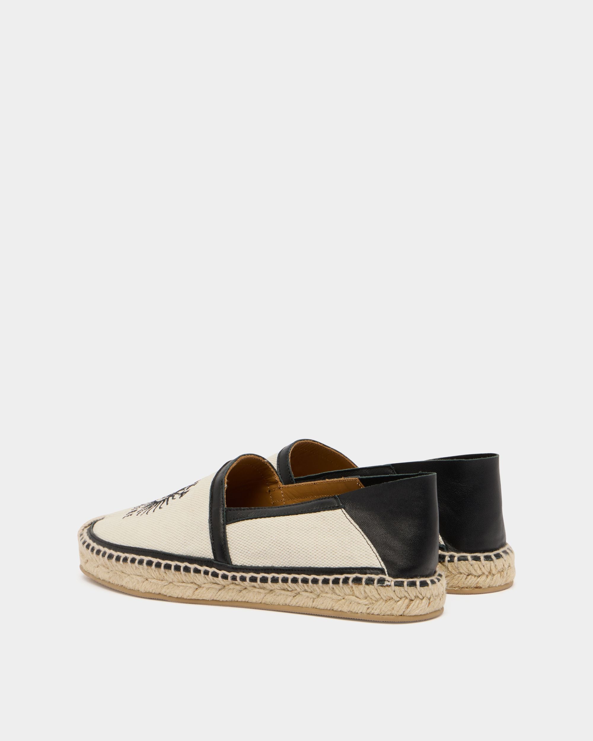 Bally Global - Alpargatas Solmar de tela natural - Blanco
