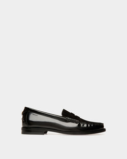 Capitol Moccasin in Black Leather