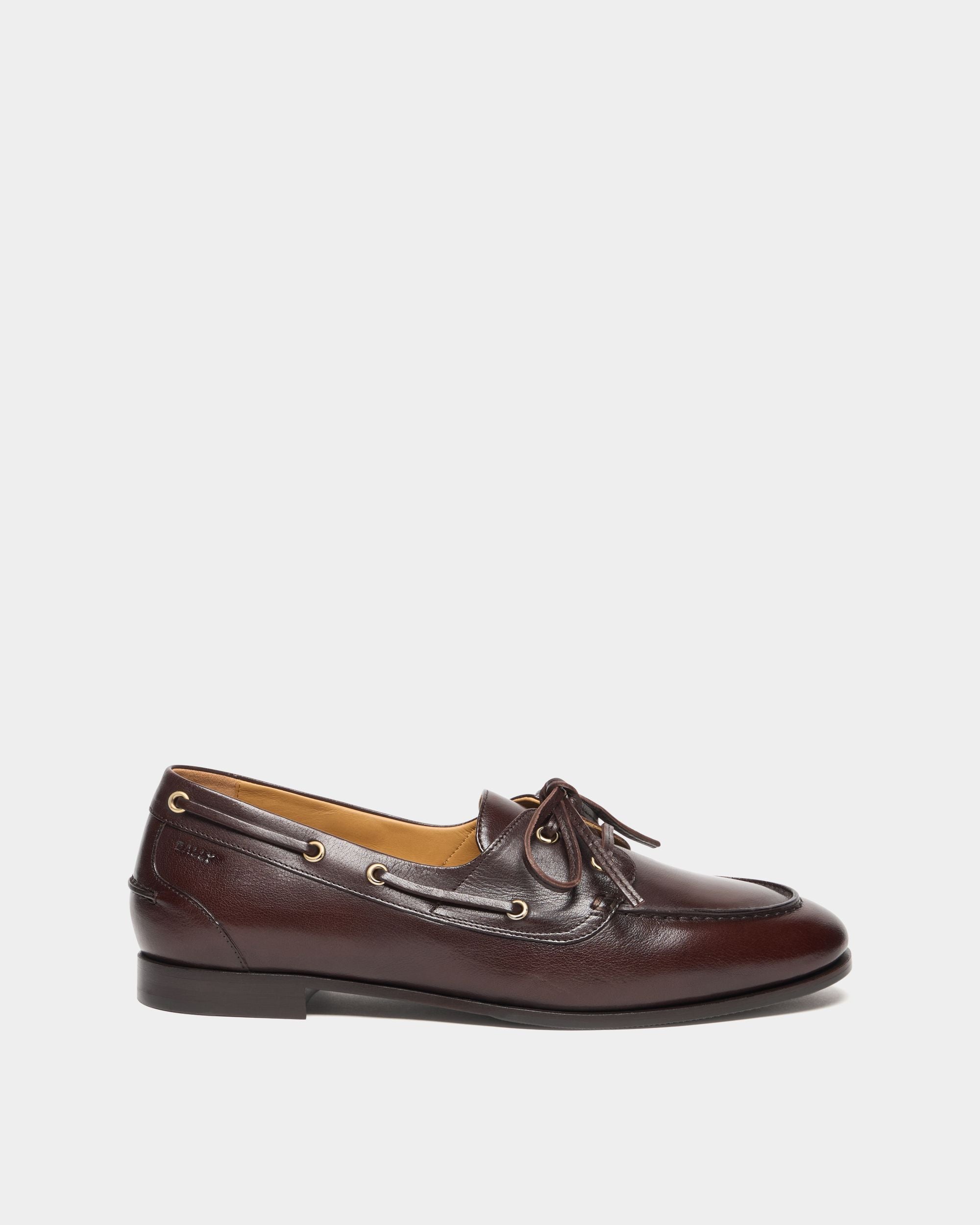 Bally Global - Plume Moccasin in Ebano Leather - Brown