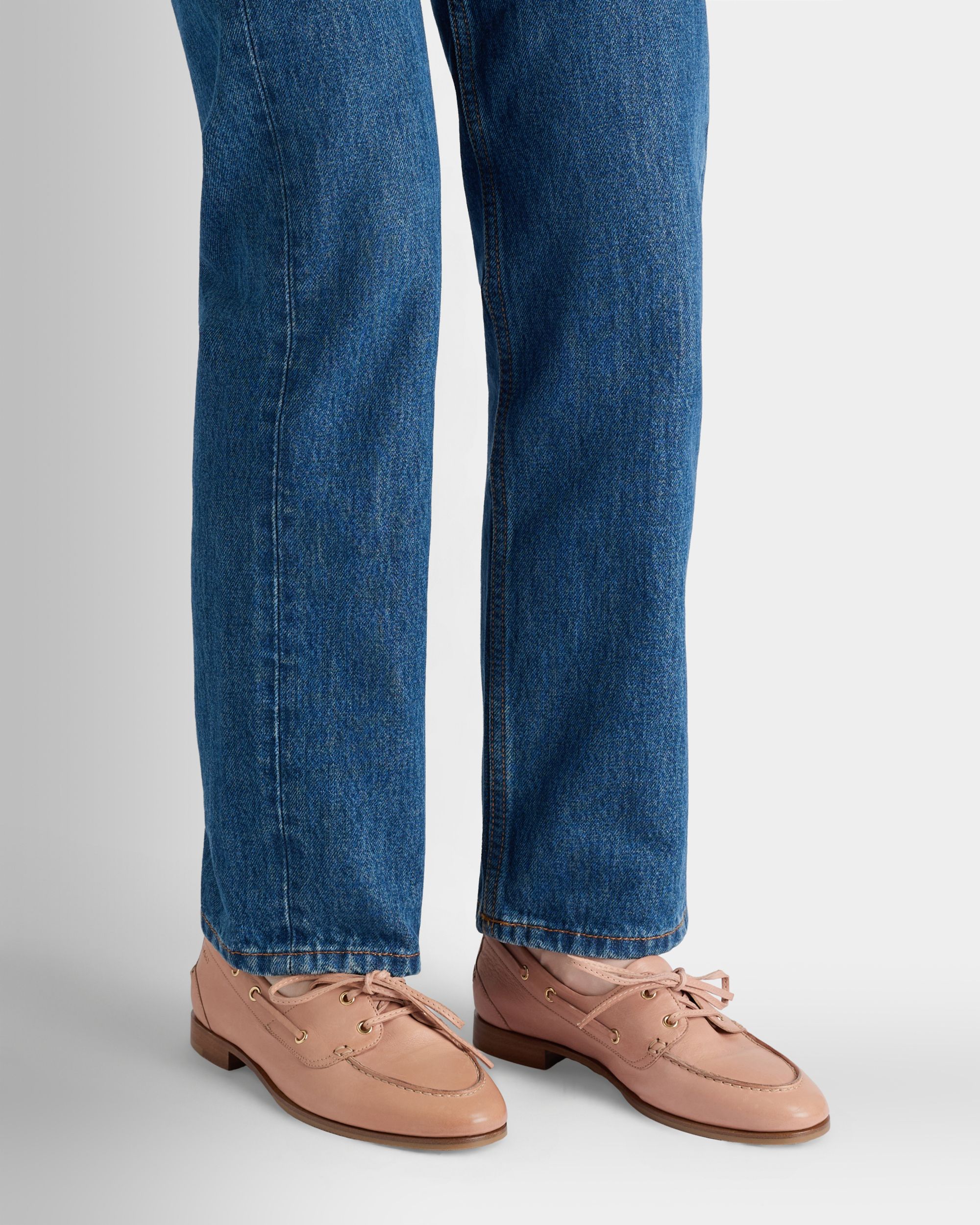 Bally Global - Plume Mokassin aus Leder in Hellrosa - Pink