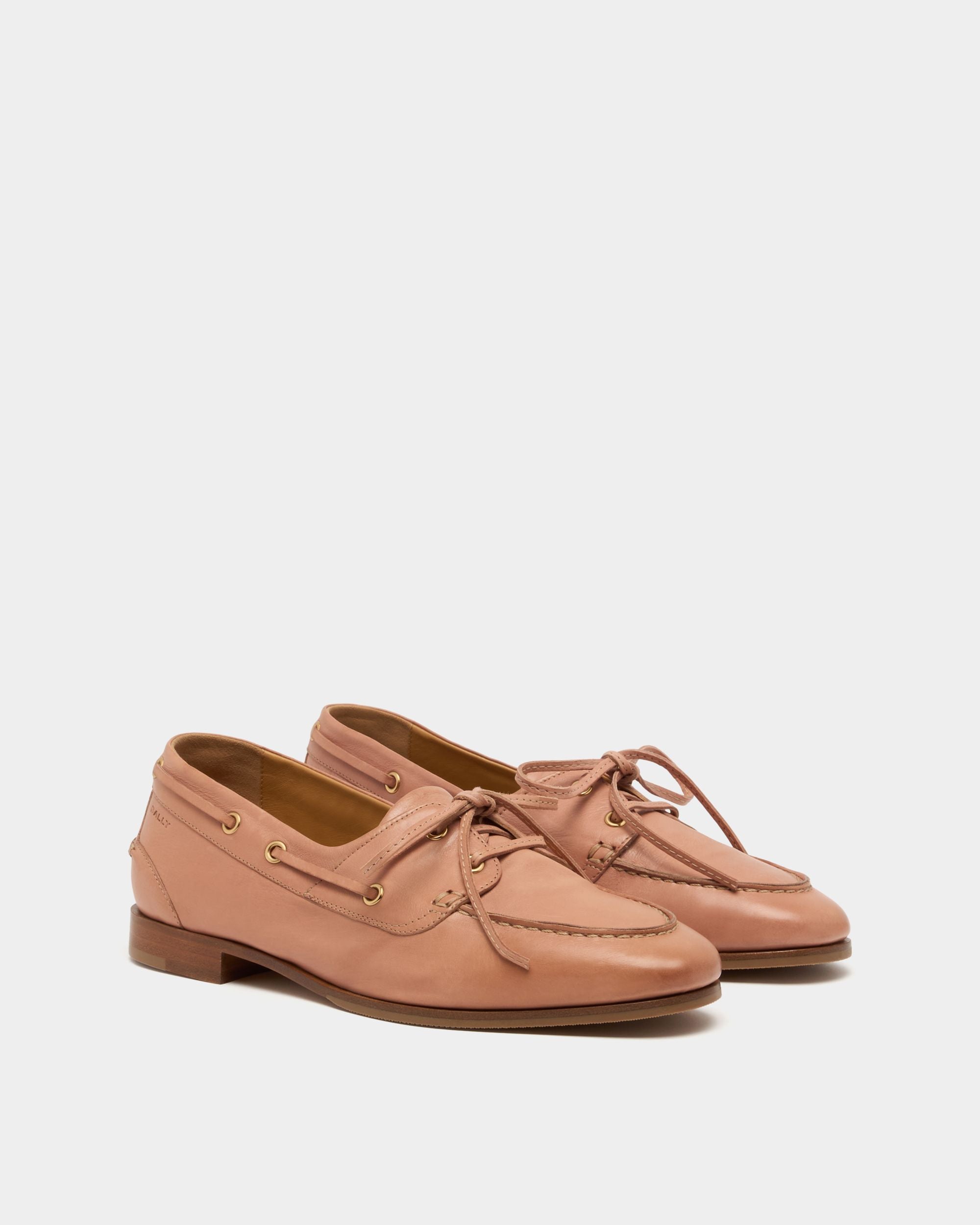 Bally Global - Plume Mokassin aus Leder in Hellrosa - Pink