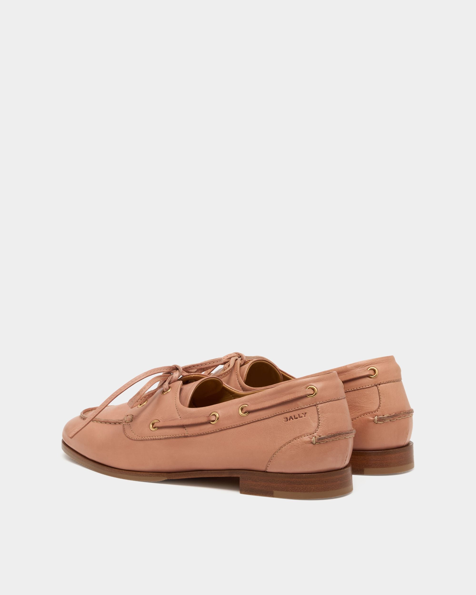 Bally Global - Plume Mokassin aus Leder in Hellrosa - Pink