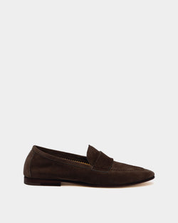 Mocasín Elios de ante ébano