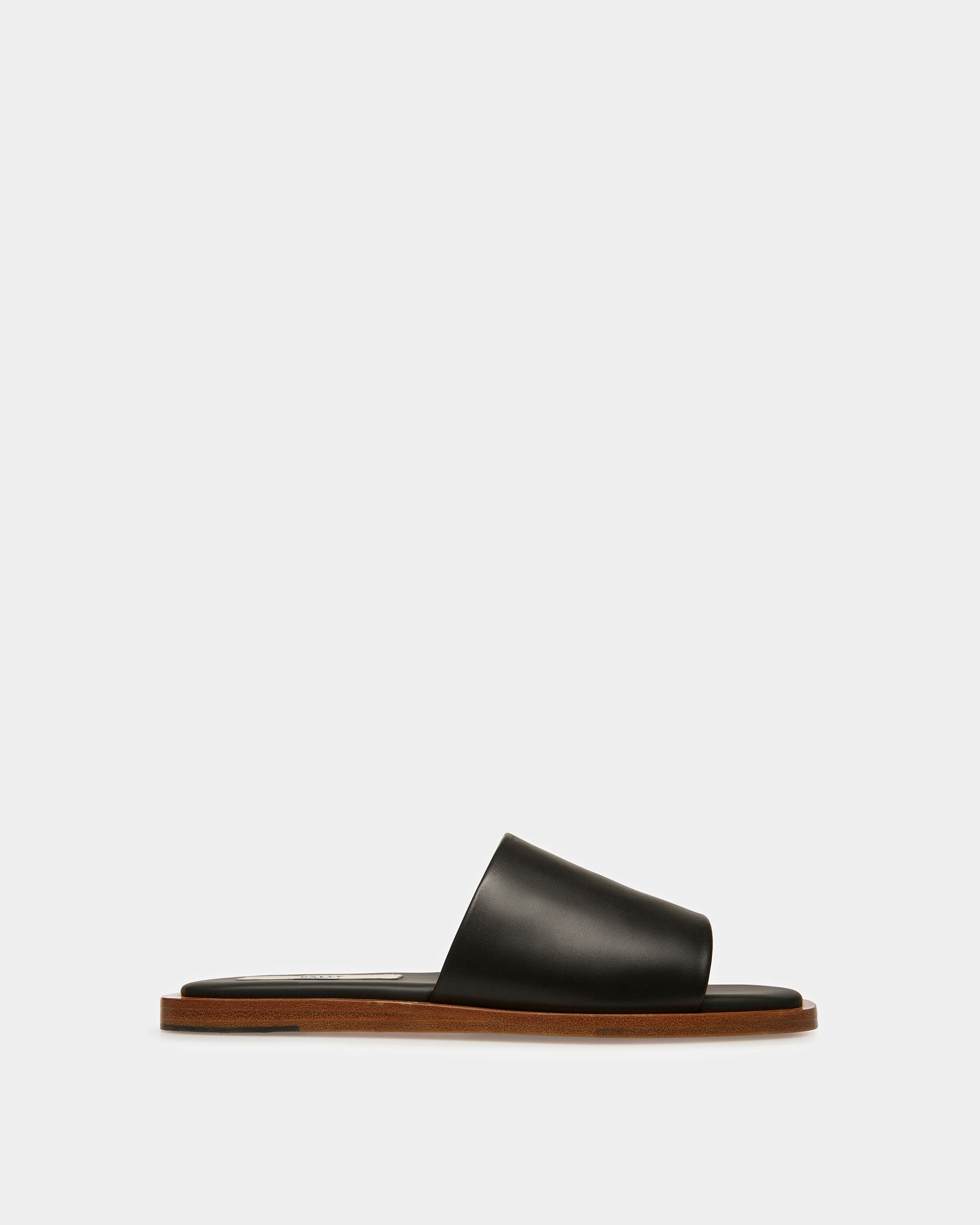 Bally Global - Sabian Leather Sandals In Black - Black