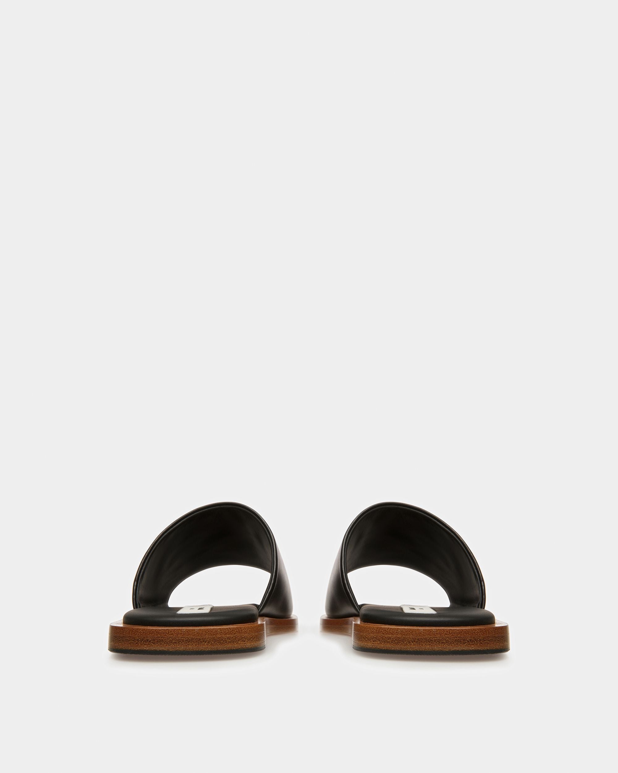 Bally Global - Sabian Leather Sandals In Black - Black
