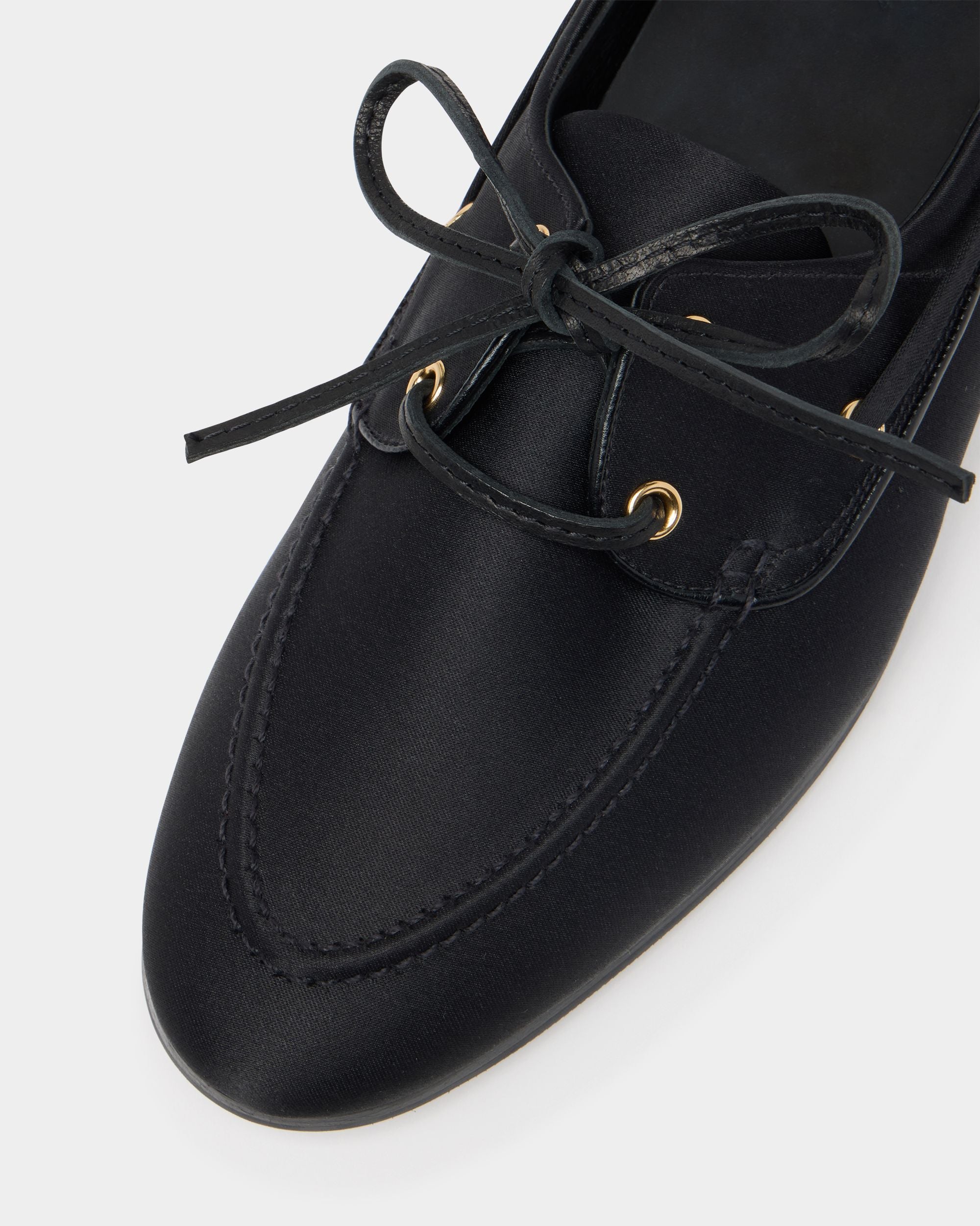 Bally Global - Plume Mokassin aus schwarzem Stoff - Black