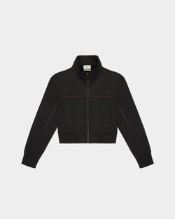 Polyester Mix Sweatshirt In Black